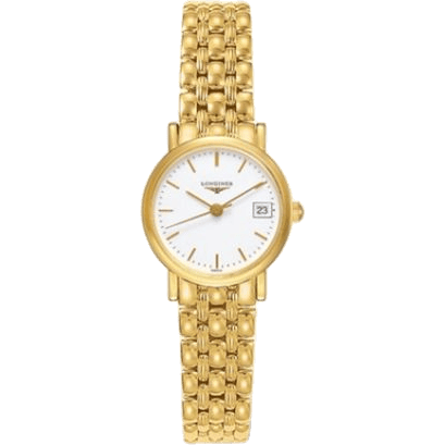 Presence 23.5 Quartz Yellow Gold / White / Bracelet