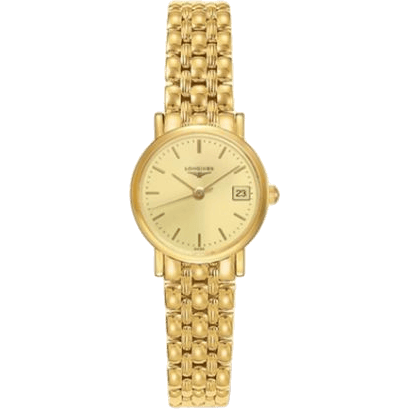 Presence 23.5 Quartz Yellow Gold / Champagne / Bracelet