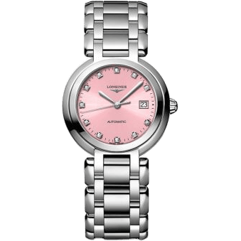 PrimaLuna Automatic 30 Stainless Steel / Pink / Bracelet