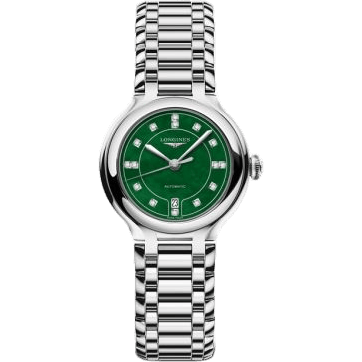PrimaLuna 30 Automatic Stainless Steel / Green MOP / Bracelet