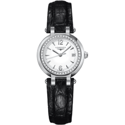 PrimaLuna Quartz 26.5 Stainless Steel / Diamond / White