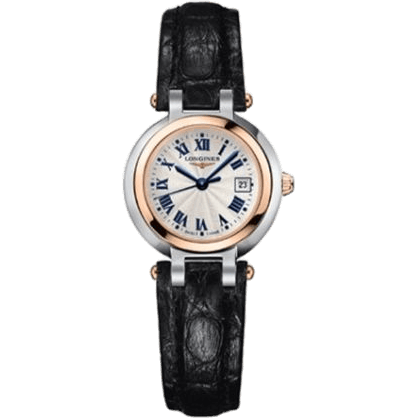 PrimaLuna Quartz 26.5 Stainless Steel / Pink Gold / Silver - Roman