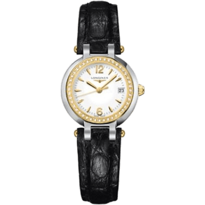 PrimaLuna Quartz 26.5 Stainless Steel / Yellow Gold / Diamond / White