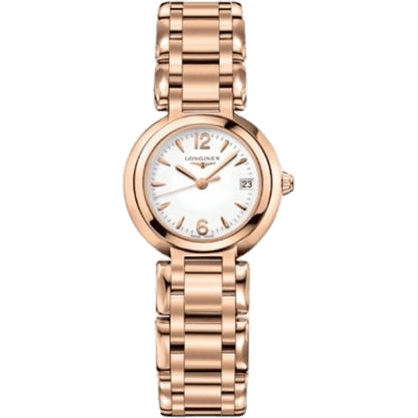 PrimaLuna Quartz 26.5 Pink Gold / White / Bracelet
