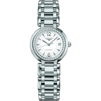 PrimaLuna Automatic 26.5 Stainless Steel / Diamond / White / Bracelet