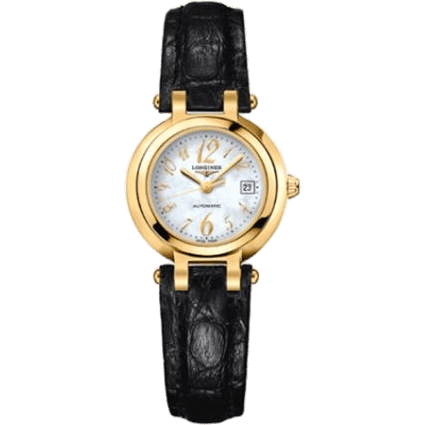 PrimaLuna Automatic 26.5 Yellow Gold Leather Funky MOP