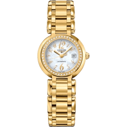 PrimaLuna Automatic 26.5 Yellow Gold Diamond Funky MOP