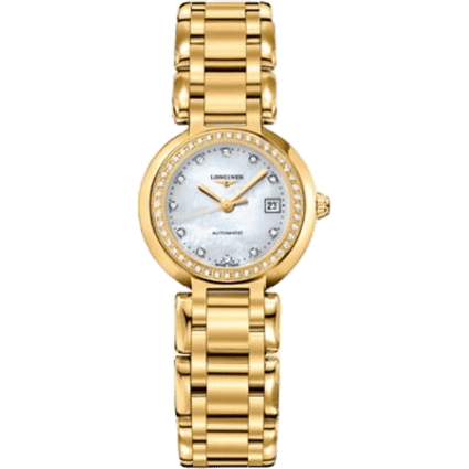 PrimaLuna Automatic 26.5 Yellow Gold Diamond MOP
