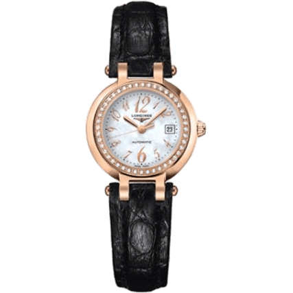 PrimaLuna Automatic 26.5 Pink Gold Diamond Leather Funky MOP