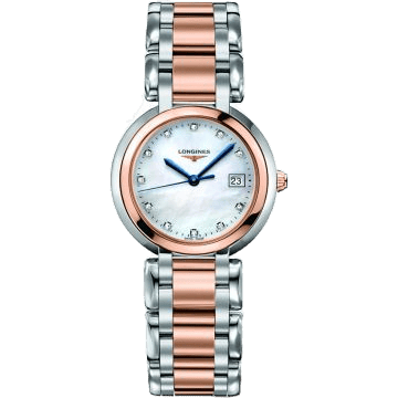 PrimaLuna Quartz 30 Stainless Steel / Pink Gold / MOP