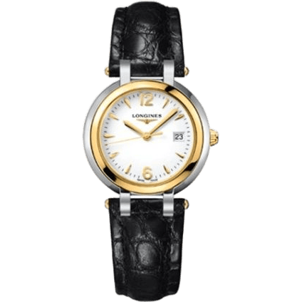PrimaLuna Quartz 30 Stainless Steel / Yellow Gold / White