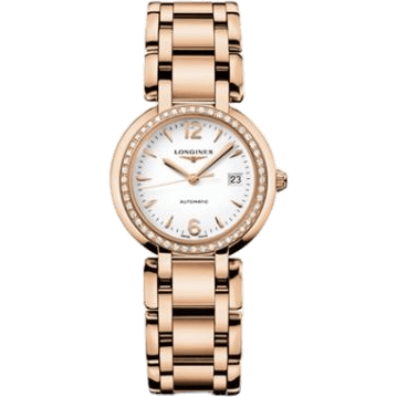 PrimaLuna Automatic 30 Pink Gold Diamond Arabic