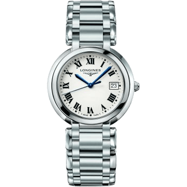 PrimaLuna Quartz 34 Stainless Steel / Silver - Roman / Bracelet
