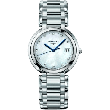 PrimaLuna Quartz 34 Stainless Steel / MOP / Bracelet