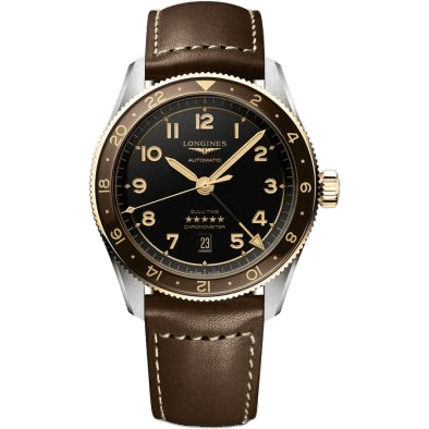 Spirit Zulu Time 42 Stainless Steel - Yellow Gold / Anthracite / Strap