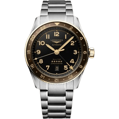 Spirit Zulu Time 42 Stainless Steel - Yellow Gold / Anthracite / Bracelet