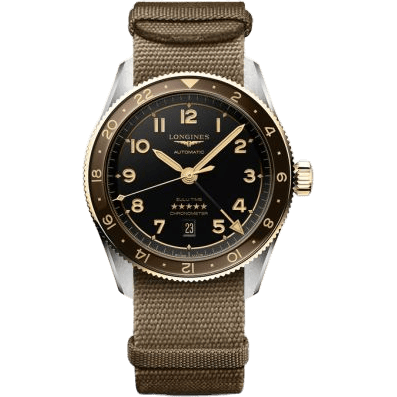 Spirit Zulu Time 42 Stainless Steel - Yellow Gold / Anthracite / NATO