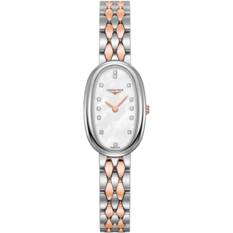 Symphonette S Stainless Steel / Rose Gold / Diamond