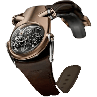Horological Machine N°10 HM10 Bulldog Red Gold / Titanium
