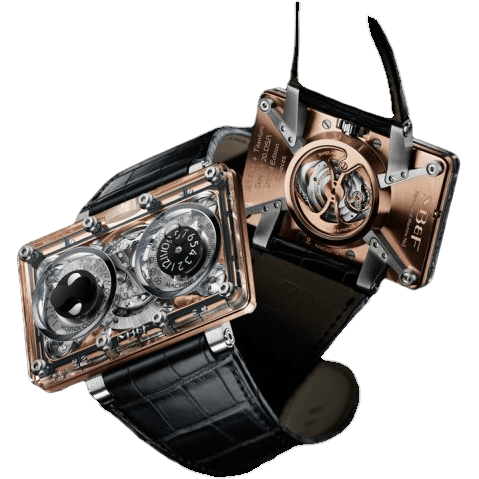 Horological Machine N°2 HM2 Sapphire & Red Gold