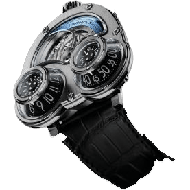 Horological Machine N°3 HM3 Megawind White Gold