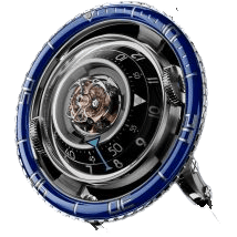 Horological Machine N°7 Aquapod Titanium / Blue