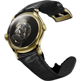 Legacy Machine FlyingT Yellow Gold / Onyx