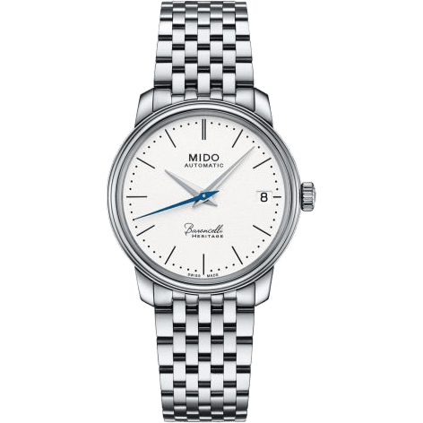 Baroncelli Heritage Lady Stainless Steel / White / Bracelet