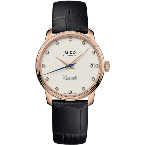 Baroncelli Heritage Lady Rose Gold / Beige - Diamond