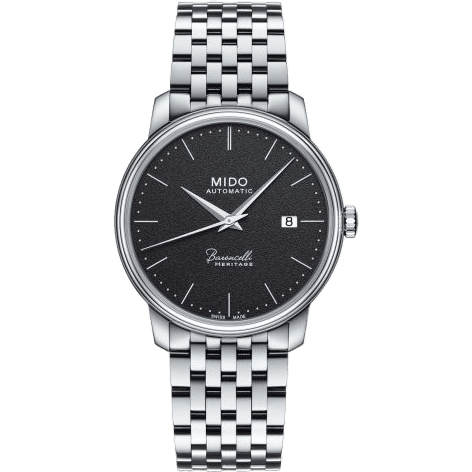 Baroncelli Heritage Stainless Steel / Black / Bracelet