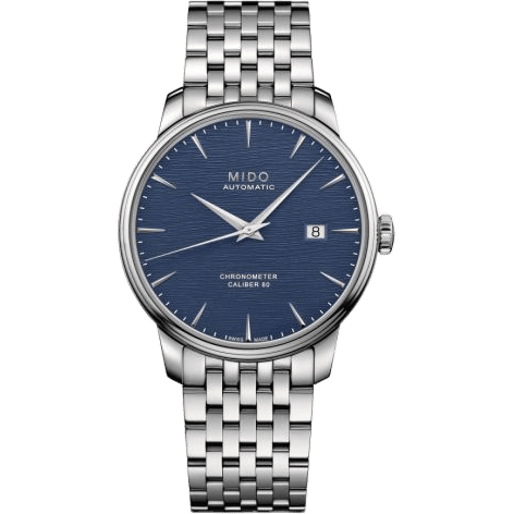 Baroncelli Chronometer Stainless Steel / Blue / Bracelet