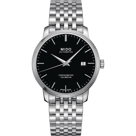 Baroncelli Chronometer Stainless Steel / Black / Bracelet