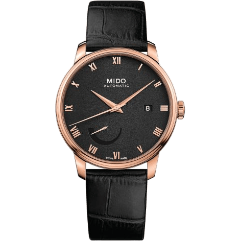 Baroncelli Power Reserve Rose Gold / Black