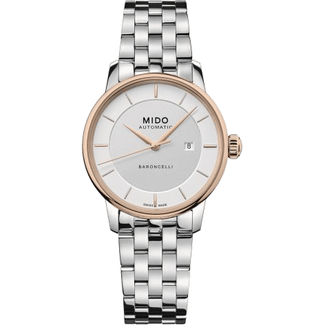 Baroncelli Signature 30 Stainless Steel - Rose Gold / Silver / Bracelet