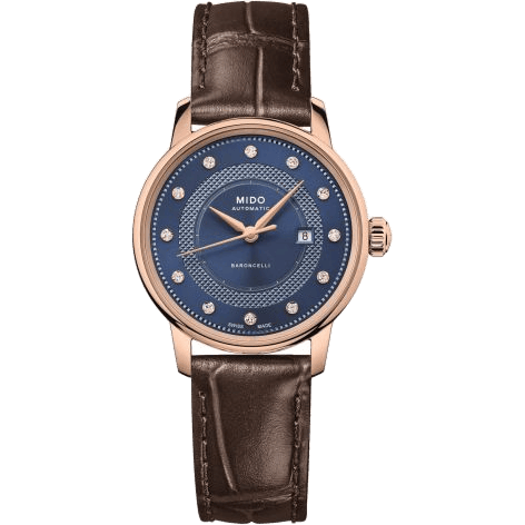 Baroncelli Signature 30 Rose Gold / Blue - Diamond