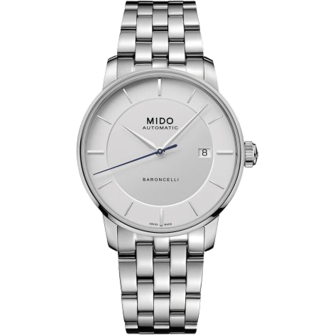 Baroncelli Signature 39 Stainless Steel / Silver / Bracelet