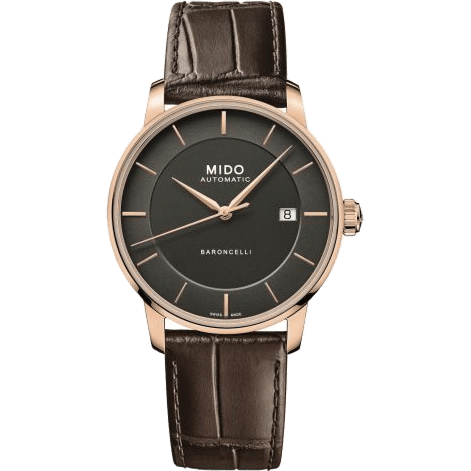 Baroncelli Signature 39 Rose Gold / Grey