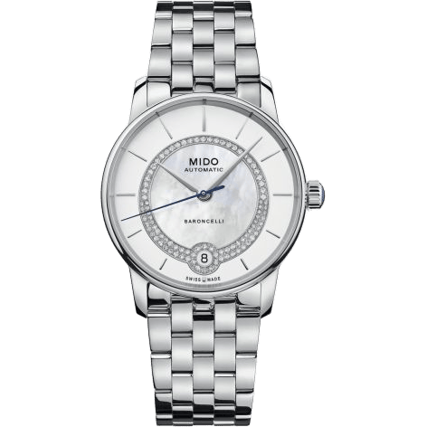 Baroncelli Lady Necklace Stainless Steel / MOP / Bracelet