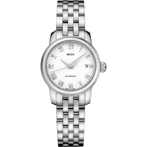Baroncelli Lady Twenty Five Stainless Steel / White / Bracelet