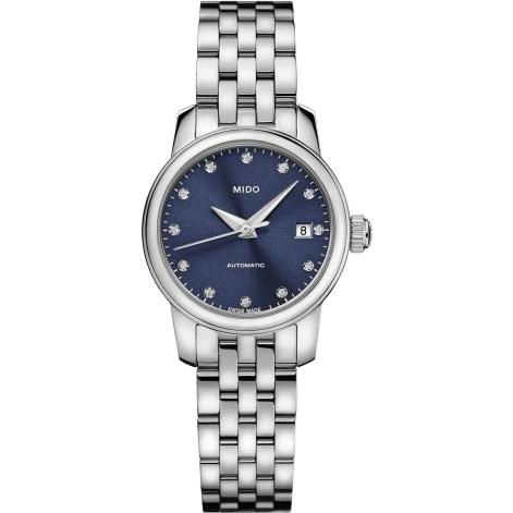Baroncelli Lady Twenty Five Stainless Steel / Blue / Bracelet