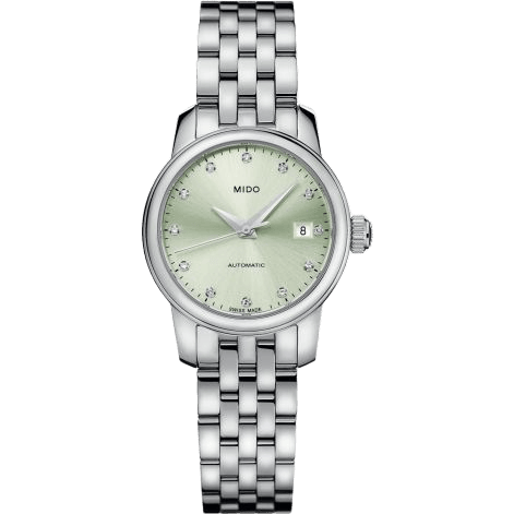 Baroncelli Lady Twenty Five Stainless Steel / Green / Bracelet