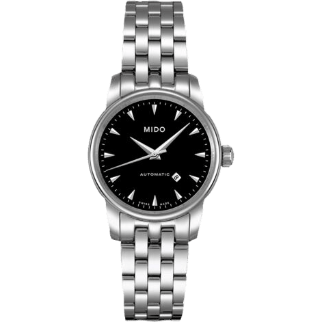 Baroncelli Tradition Lady Stainless Steel / Black / Bracelet
