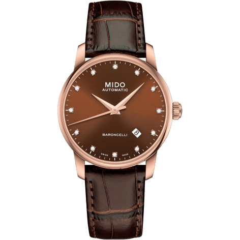 Baroncelli Tradition Rose Gold / Brown