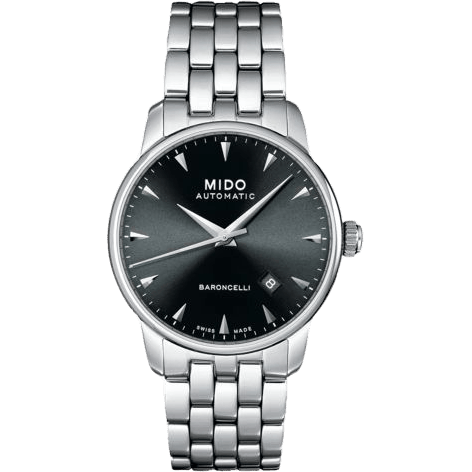 Baroncelli Tradition Stainless Steel / Black / Bracelet