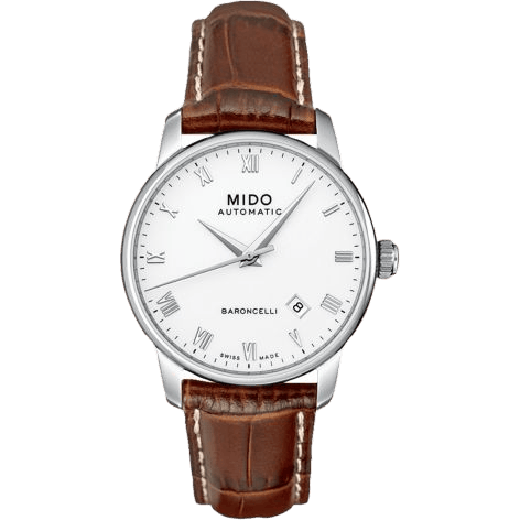 Baroncelli Tradition Stainless Steel / White