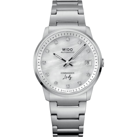 Commander Lady Stainless Steel / MOP - Diamond / Bracelet