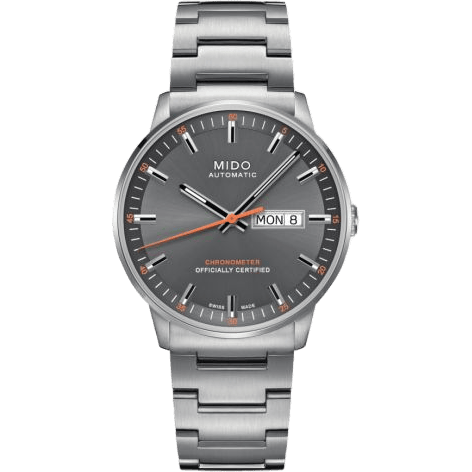 Commander Chronometer Stainless Steel / Grey / Bracelet
