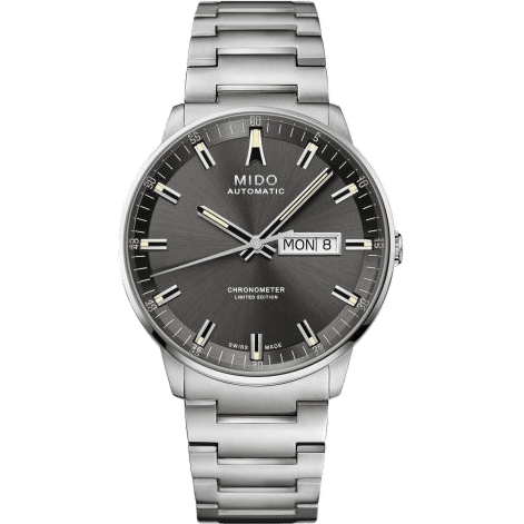 Commander Chronometer Stainless Steel / Grey / IBA