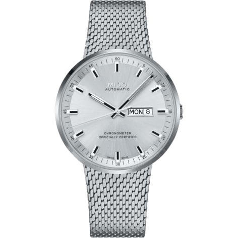 Commander Icône Stainless Steel / Silver / Bracelet