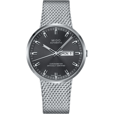 Commander Icône Stainless Steel / Grey / Bracelet